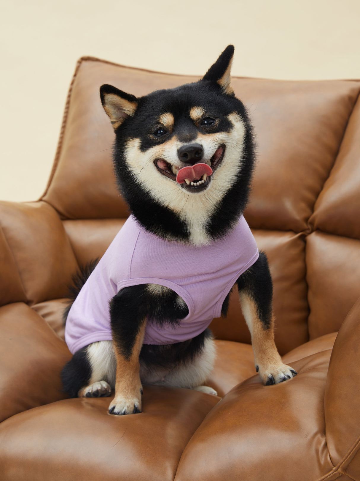 VIENNA - PURE COTTON VEST (LAVENDER)