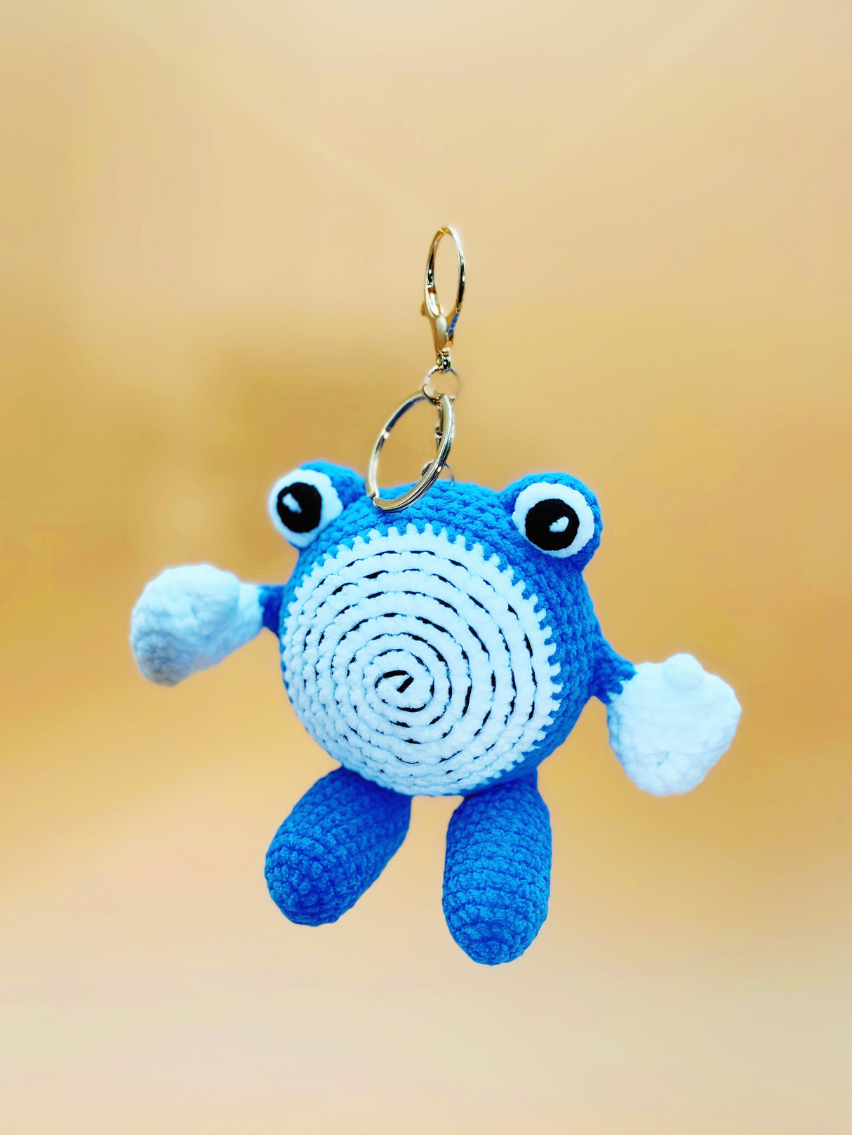 Poli Frog Monster Keychain