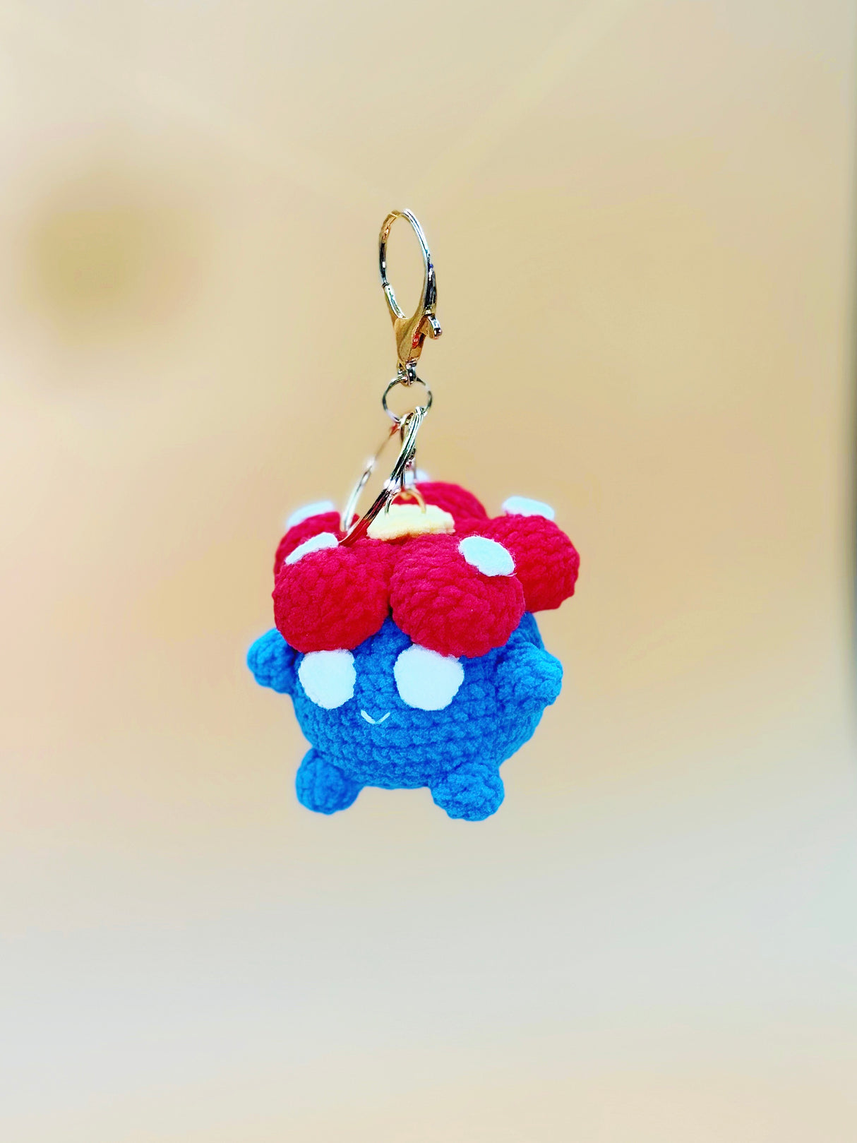 Stinky Flower Monster Keychain