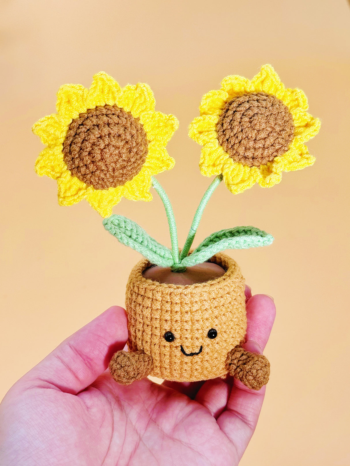 Sunflower Duet Pot