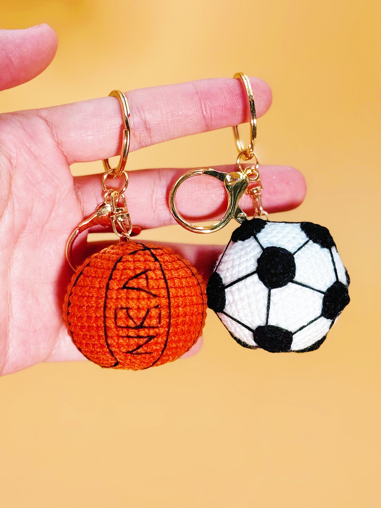 Sport Ball Keychain