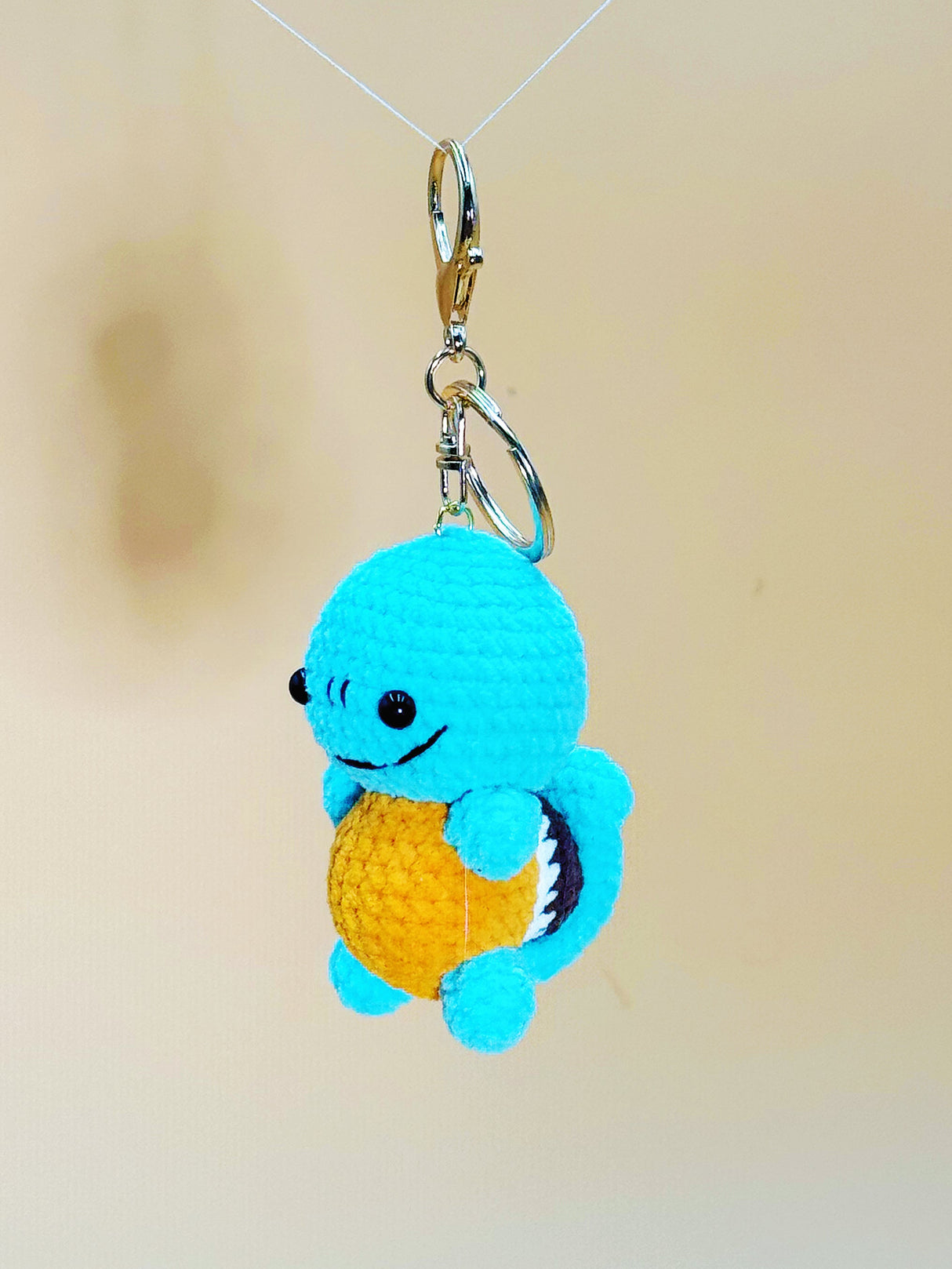 Squriel Turtle Monster Keychain