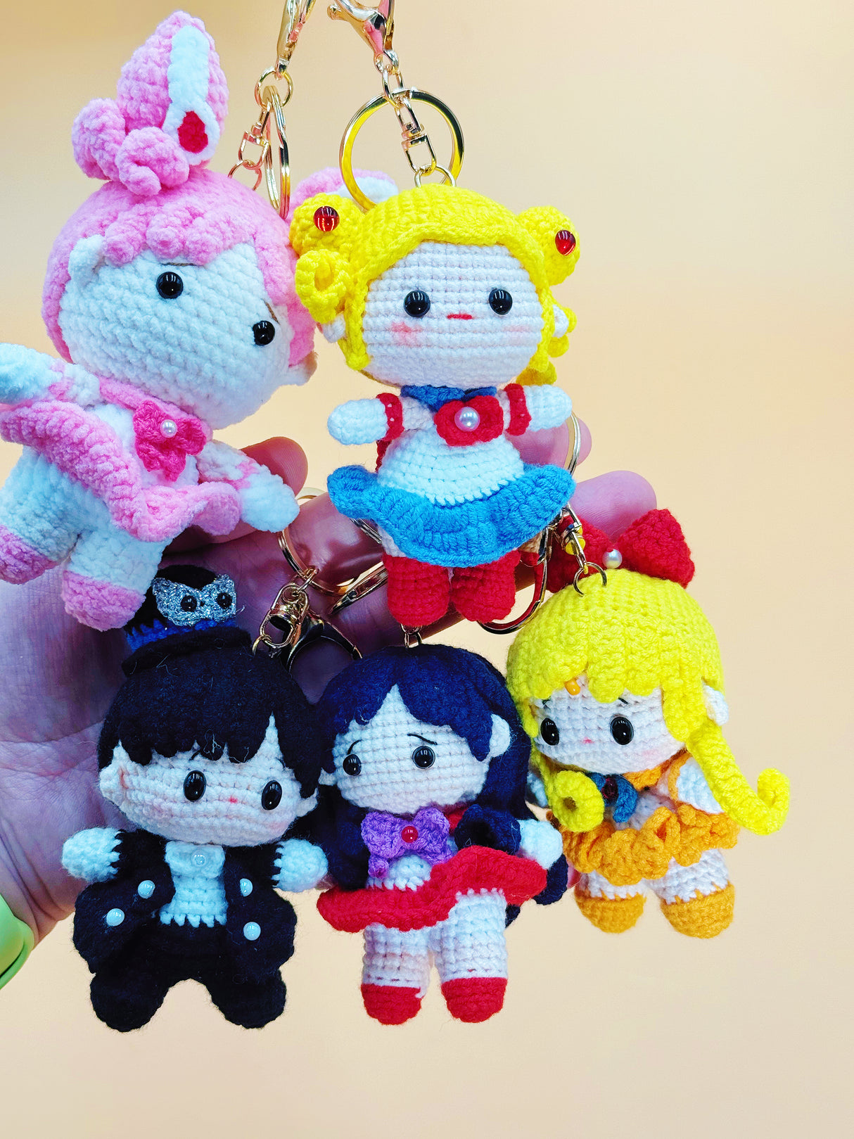 Sailor Characters Keychain