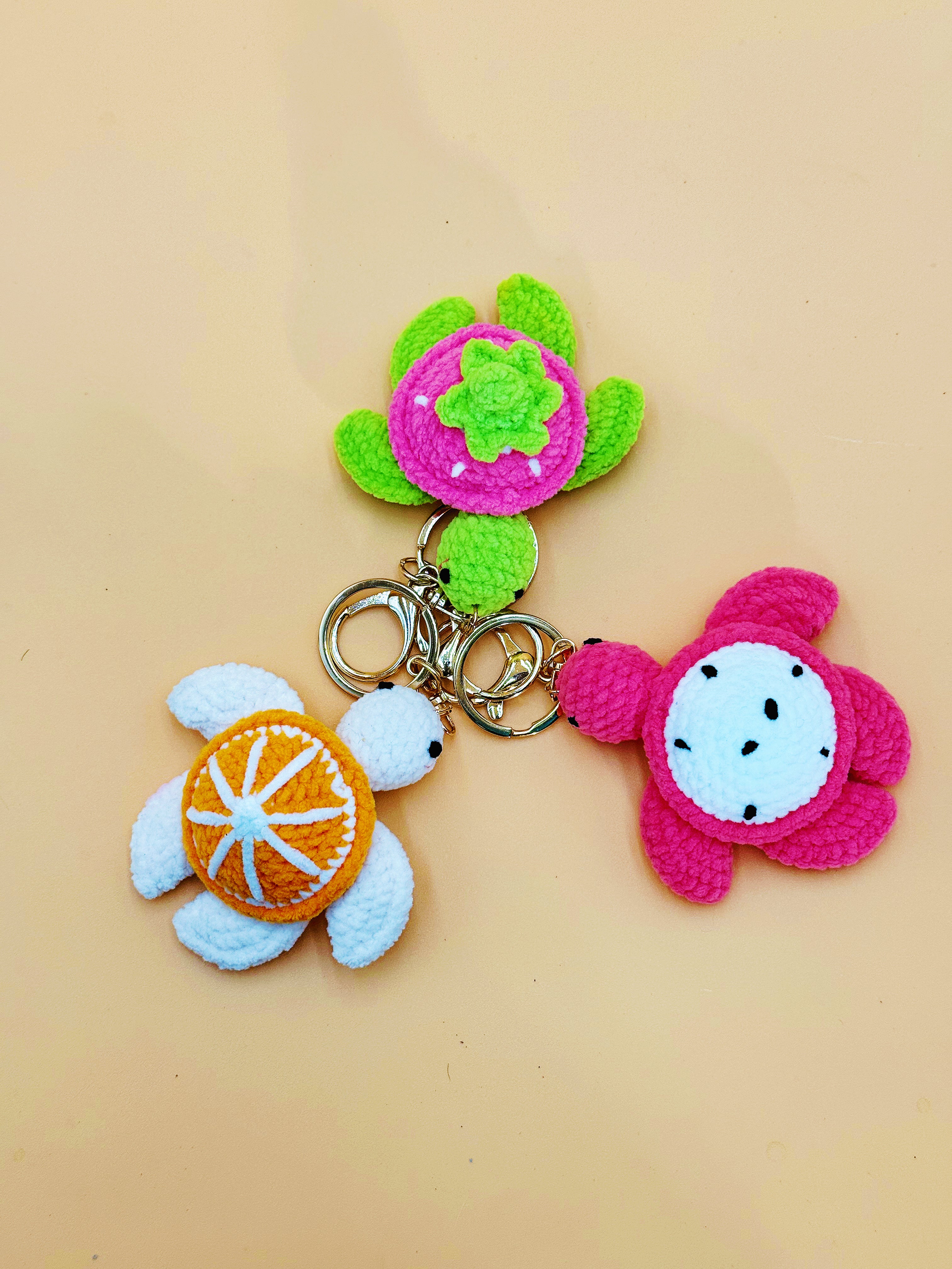 Fruit Turtle Keychain – Aristòn Collective
