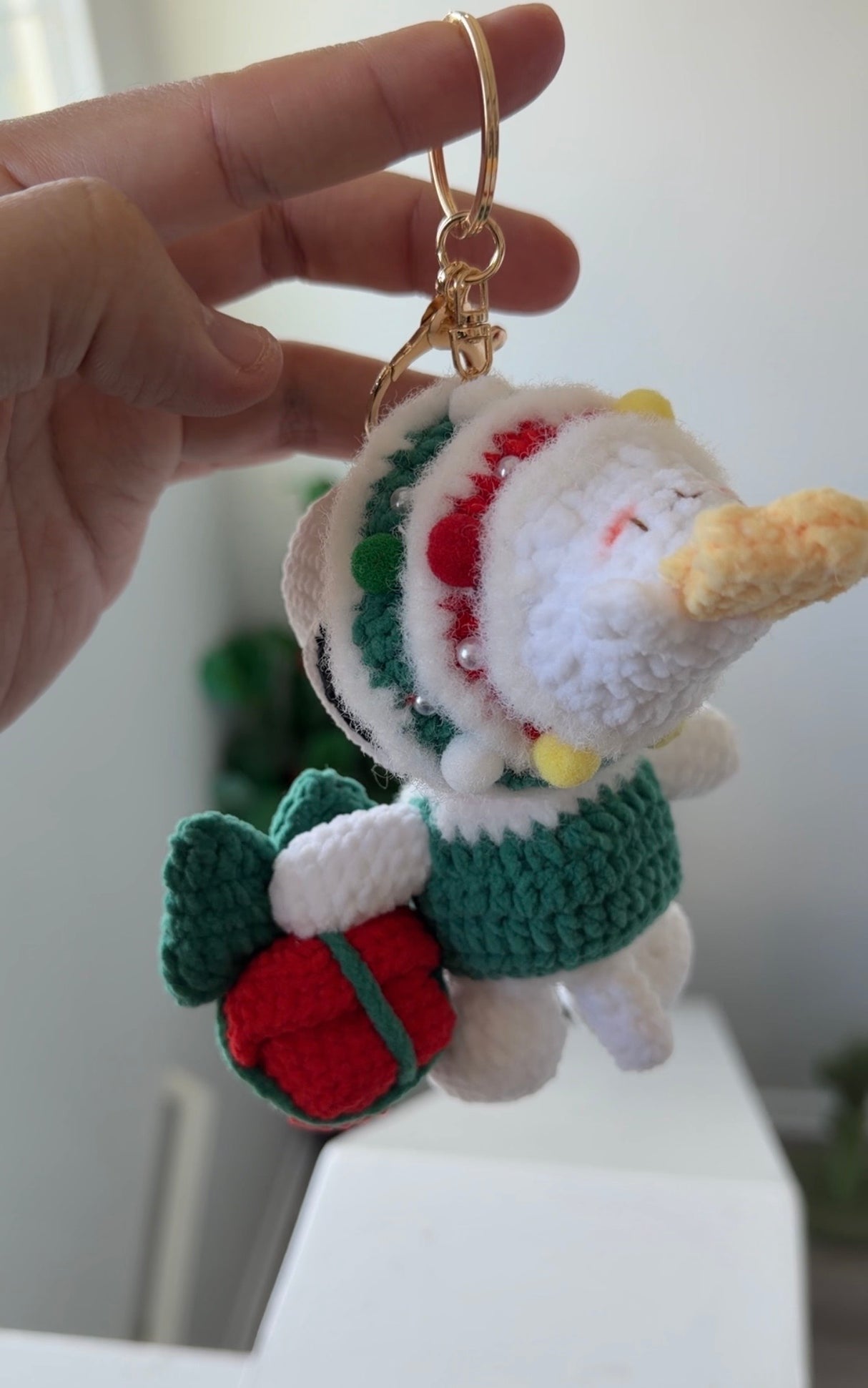 XMas Snoopy Keychain
