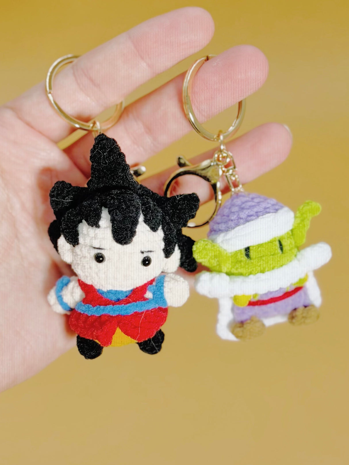 Goku & Piccolo Keychain