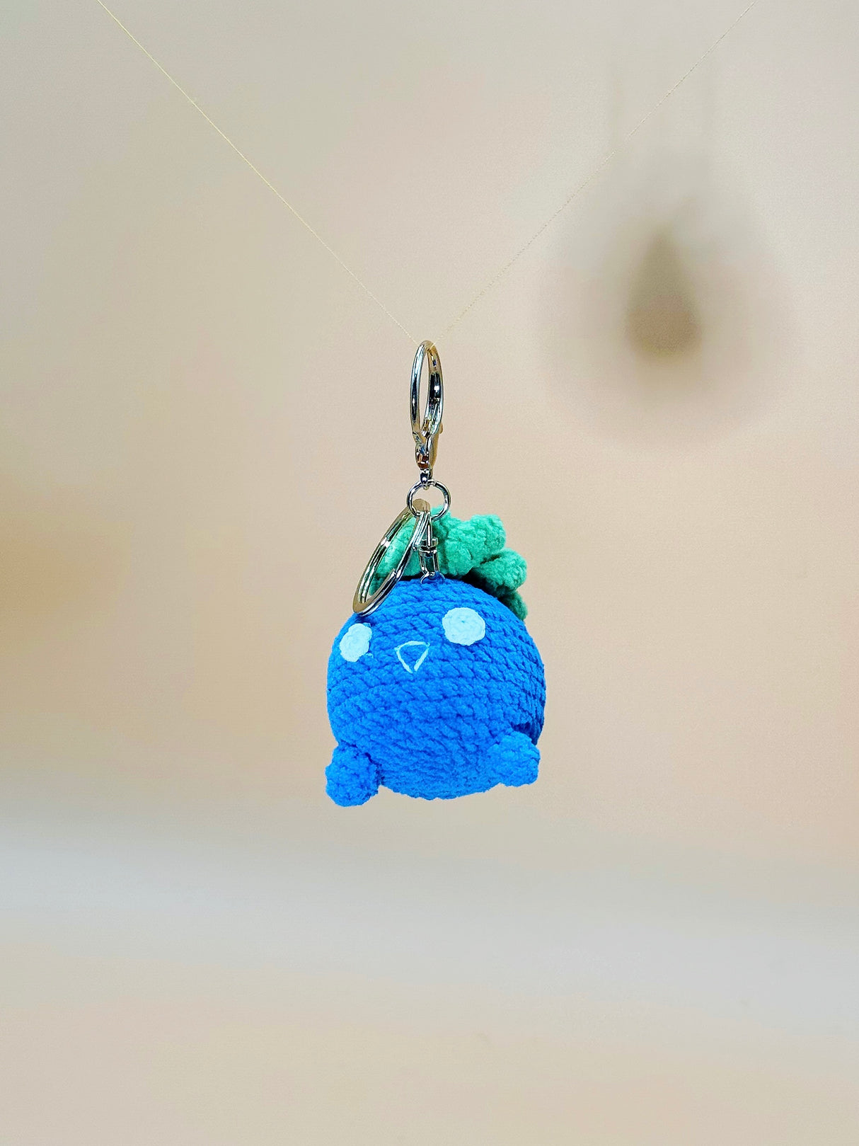 Walk Grass Monster Keychain