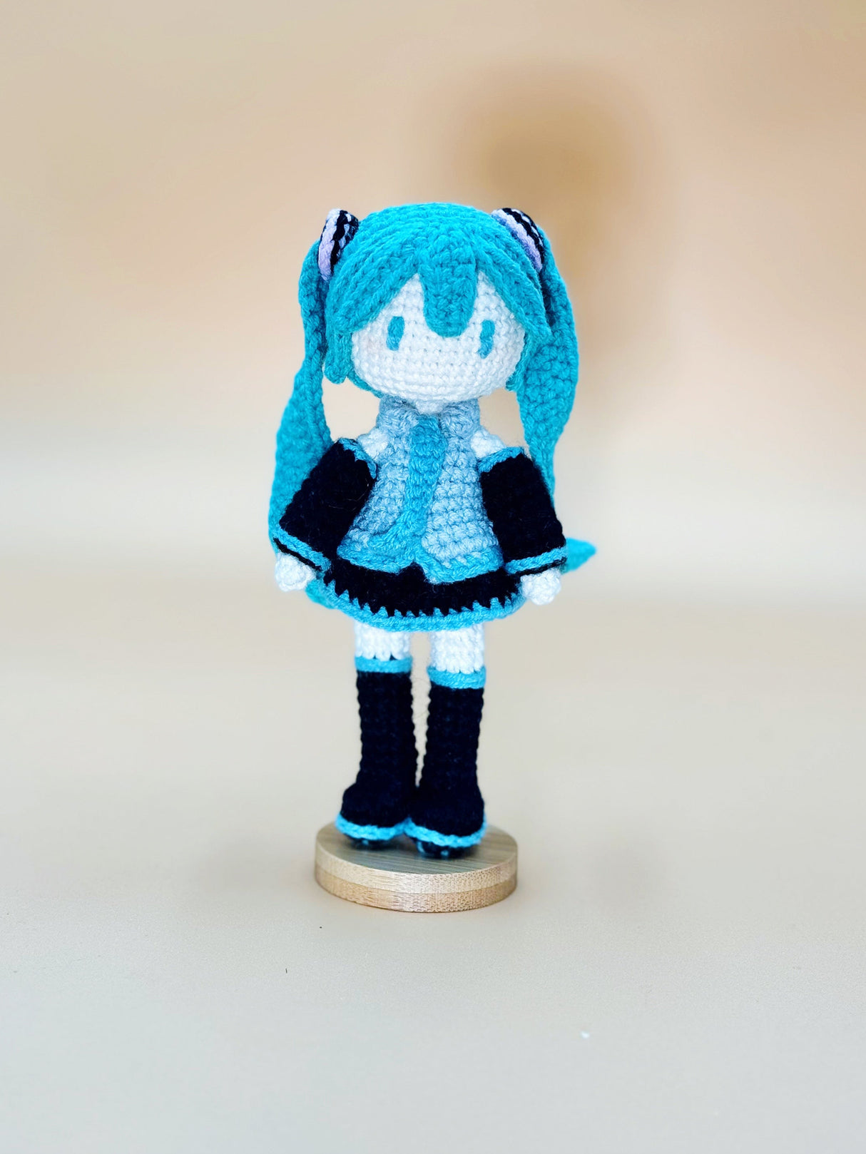 Blue Hair Girl Figure