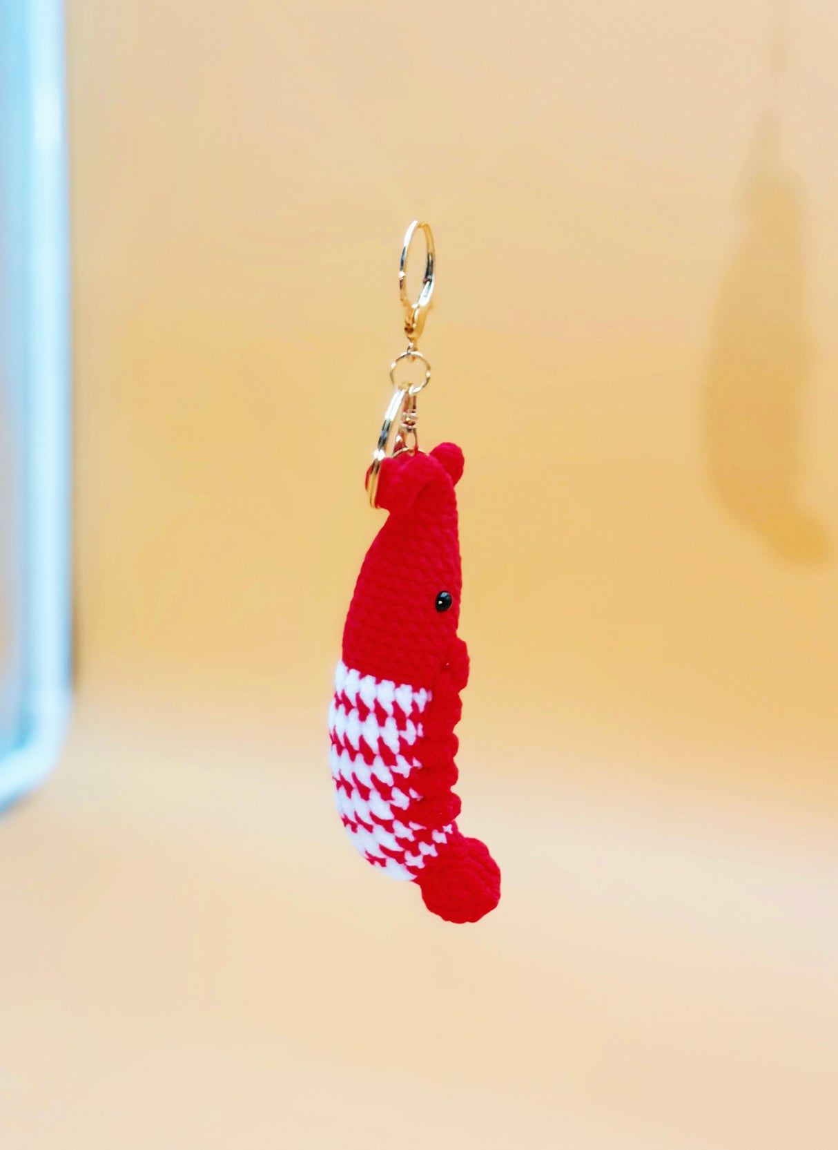 Shrimp Keychain