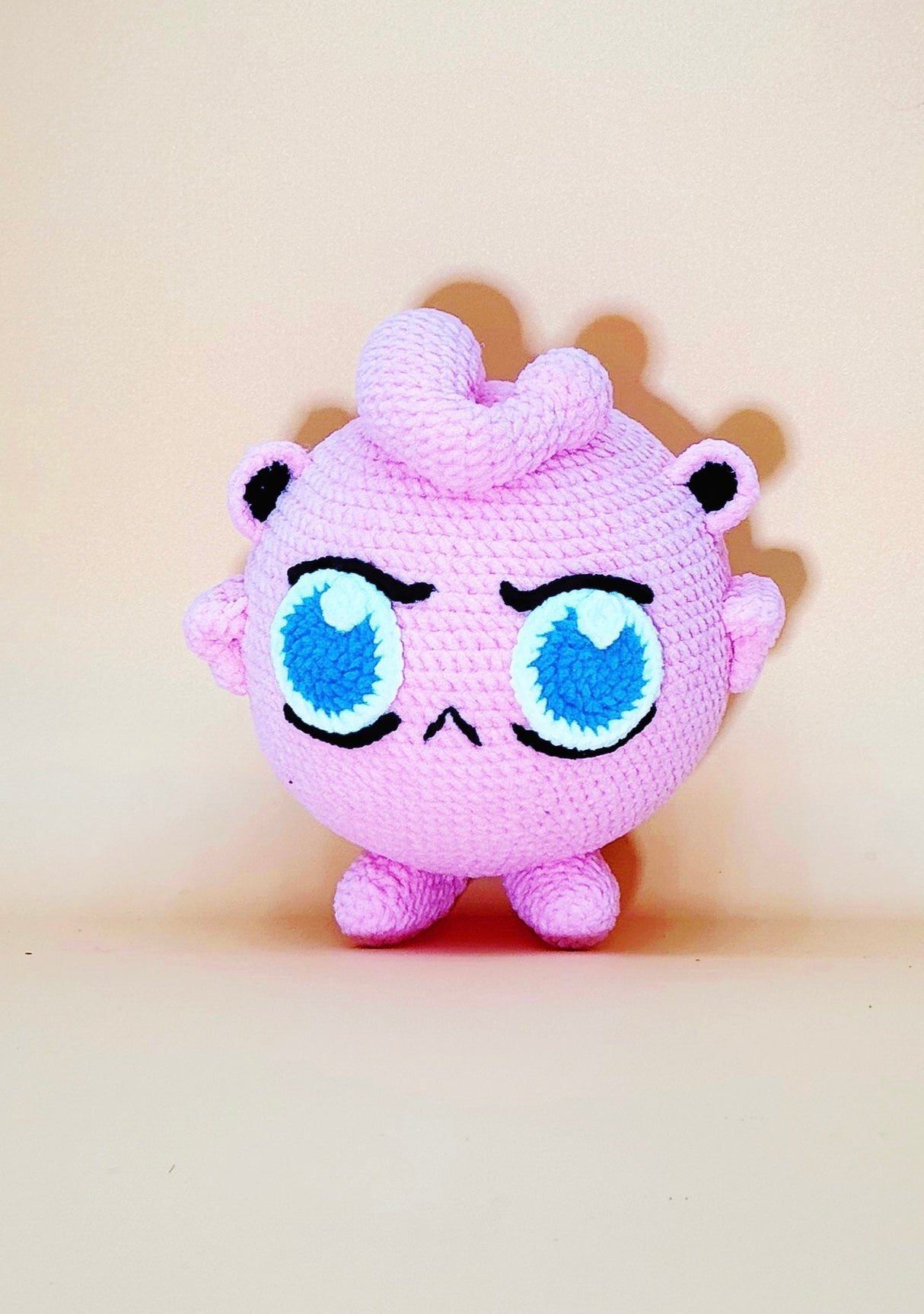 Angry Jiggly Monster Plushie