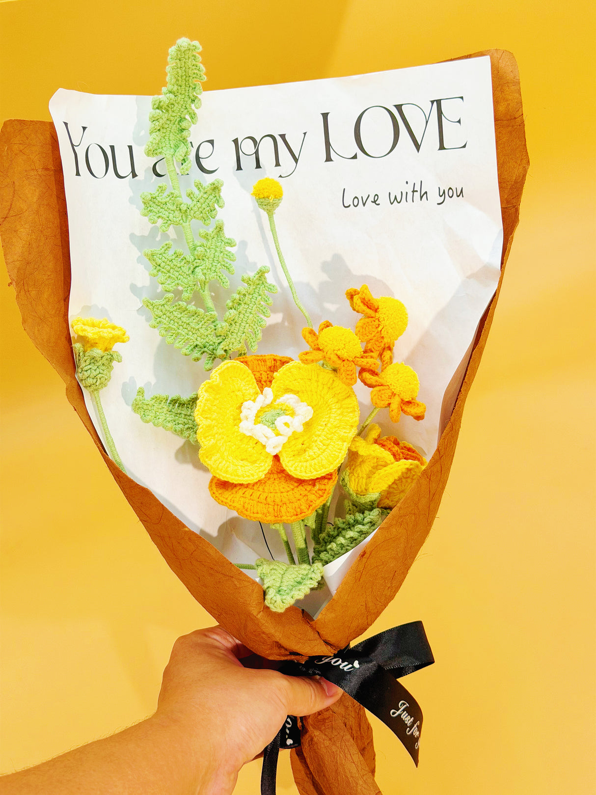 Orange Poppy Bouquet