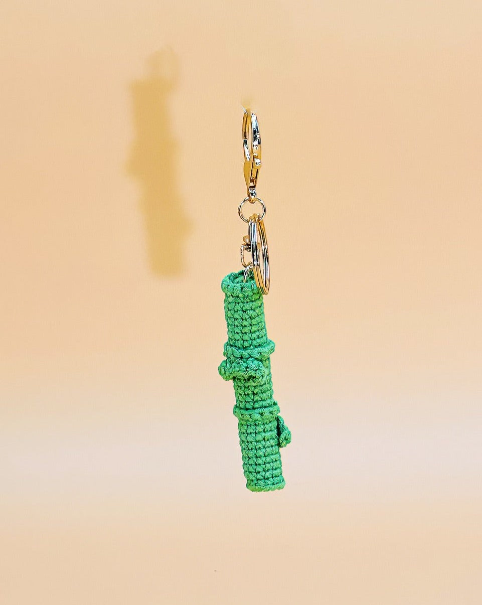 Bamboo Keychain
