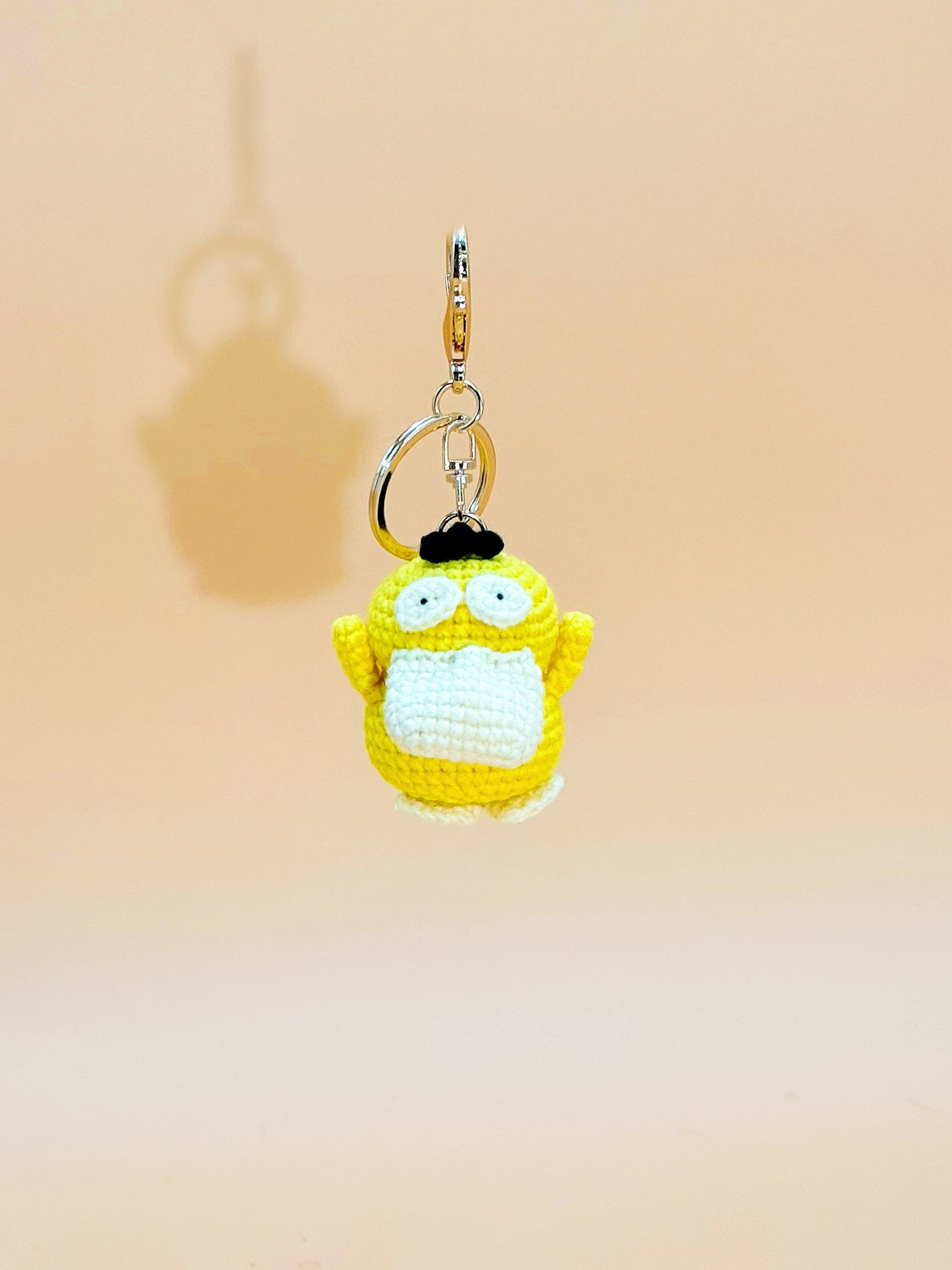 Psychic Duck Monster Keychain