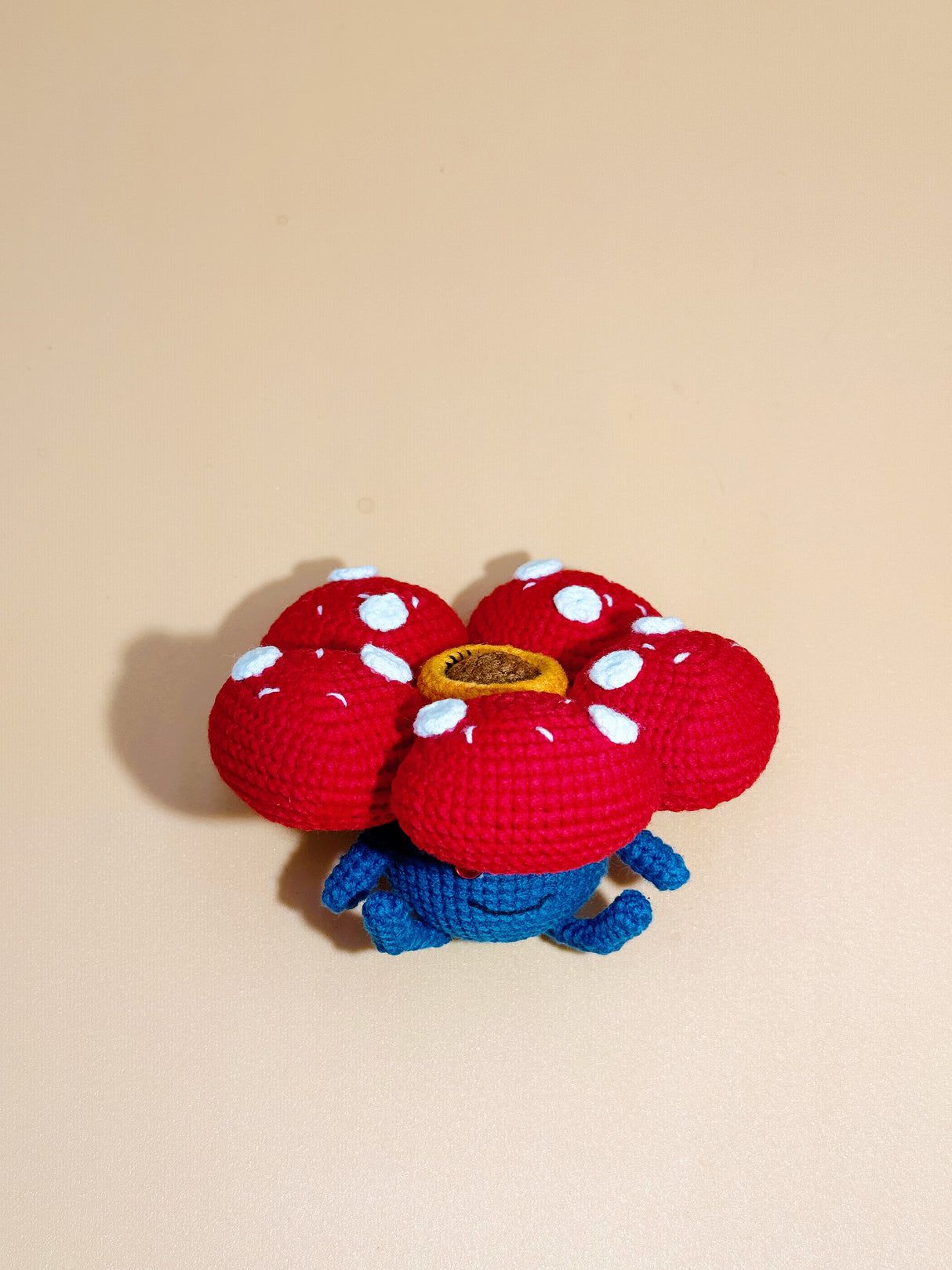 Wild Flower Monster Keychain