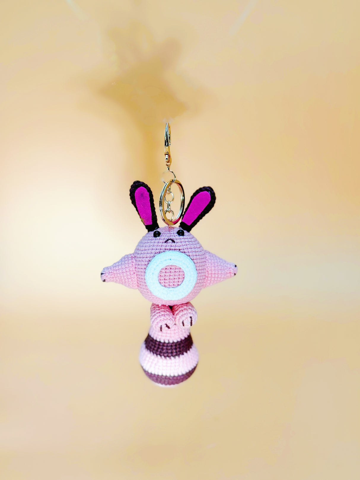 Squirrel Monster Keychain