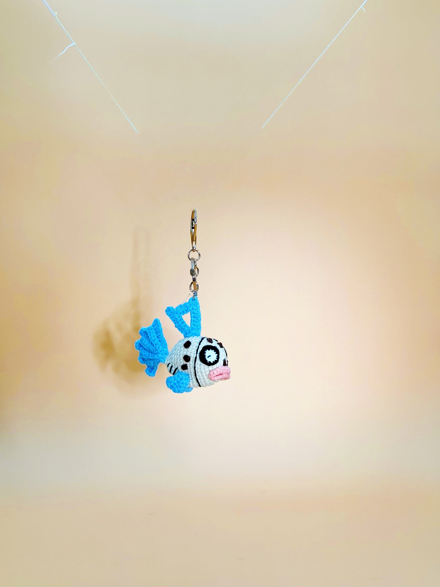 Ugly Fish Monster Keychain