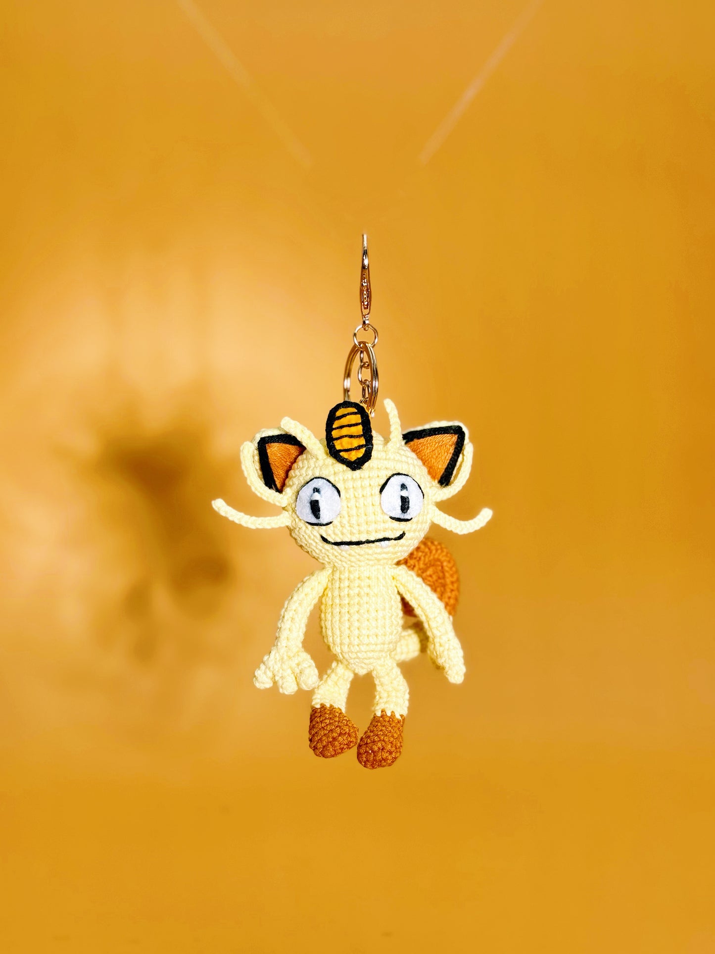 Money Cat Monster Keychain
