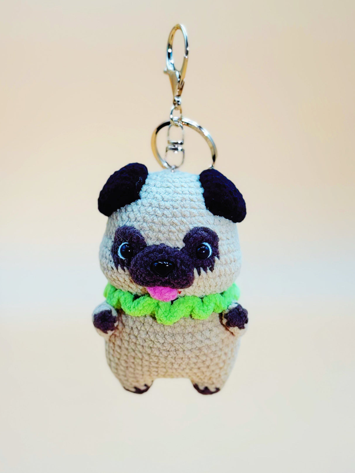 Pug Keychain