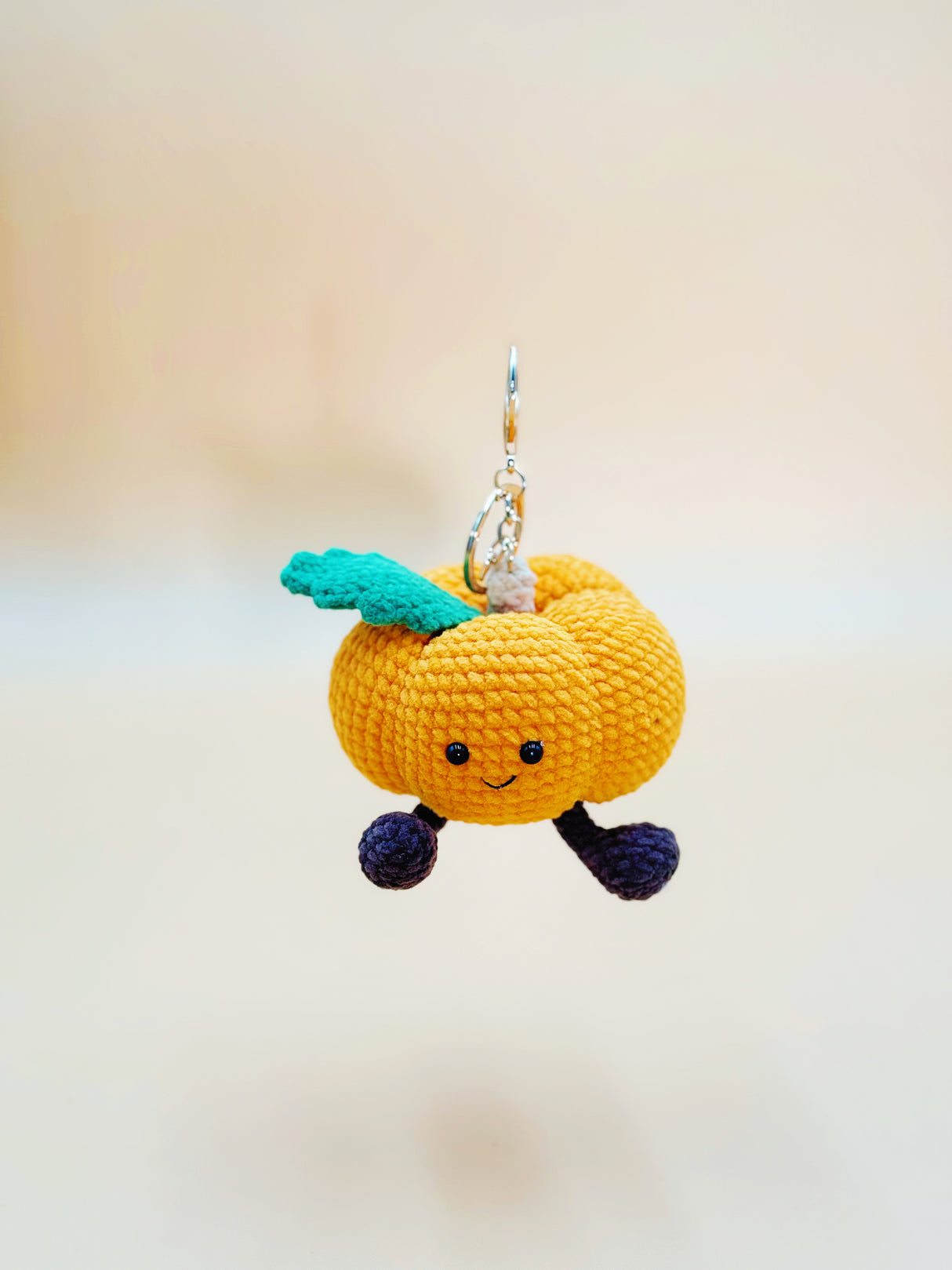 Pumpkin Keychain