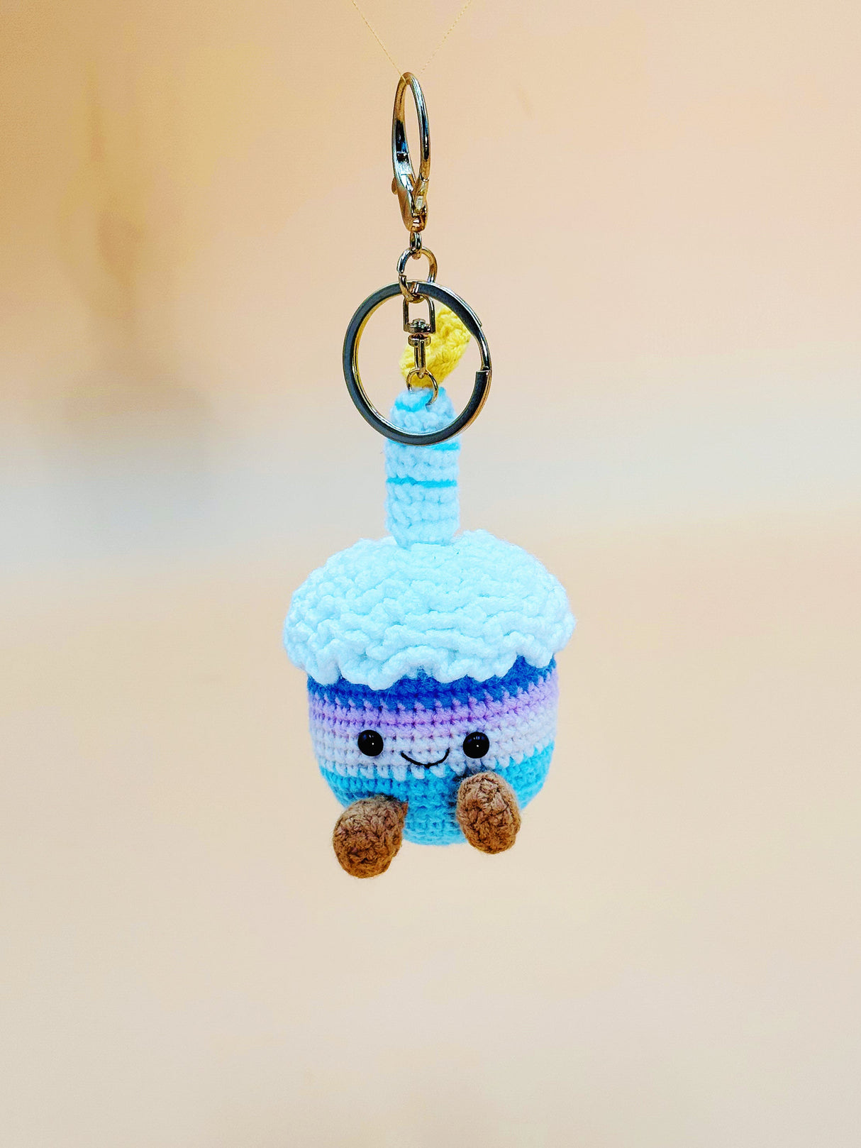 Birthday Cake Keychain