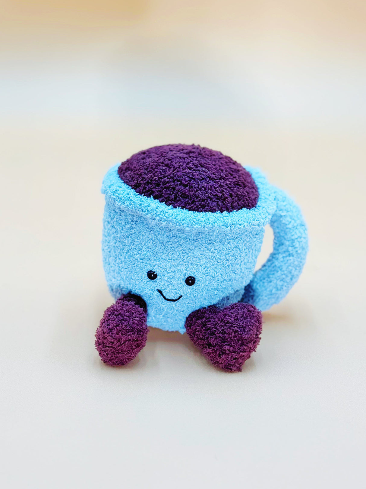 Smile Coffee Cup Plushie