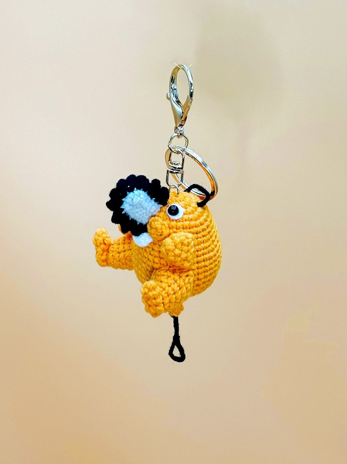 Chainsaw Poo Keychain