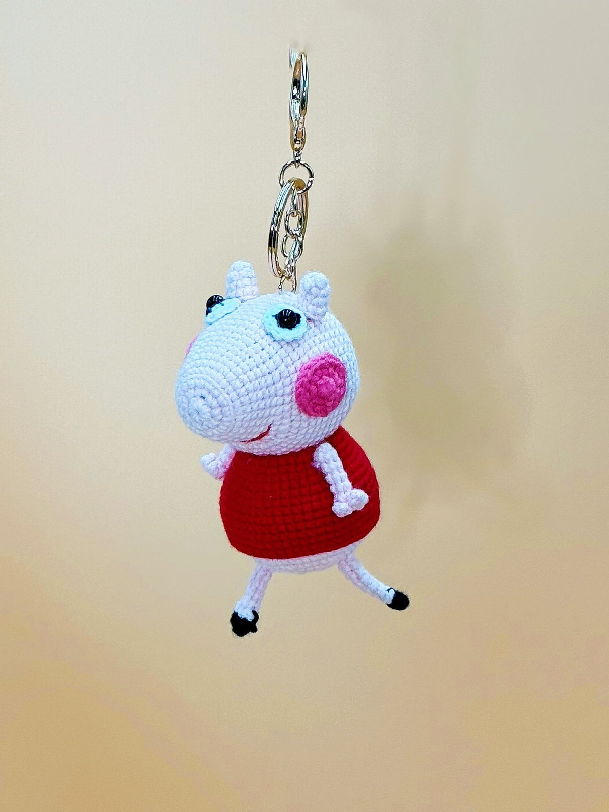 Pipa Pig Keychain