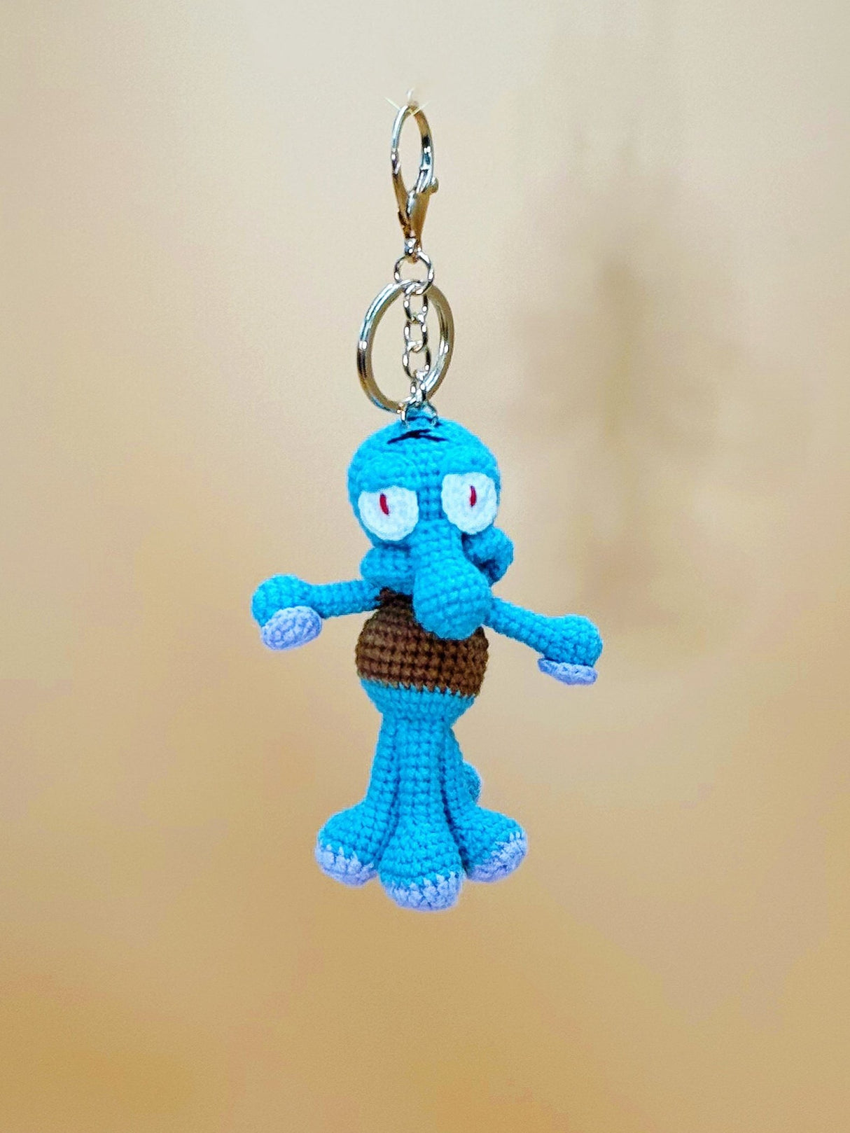 Squid monster Keychain
