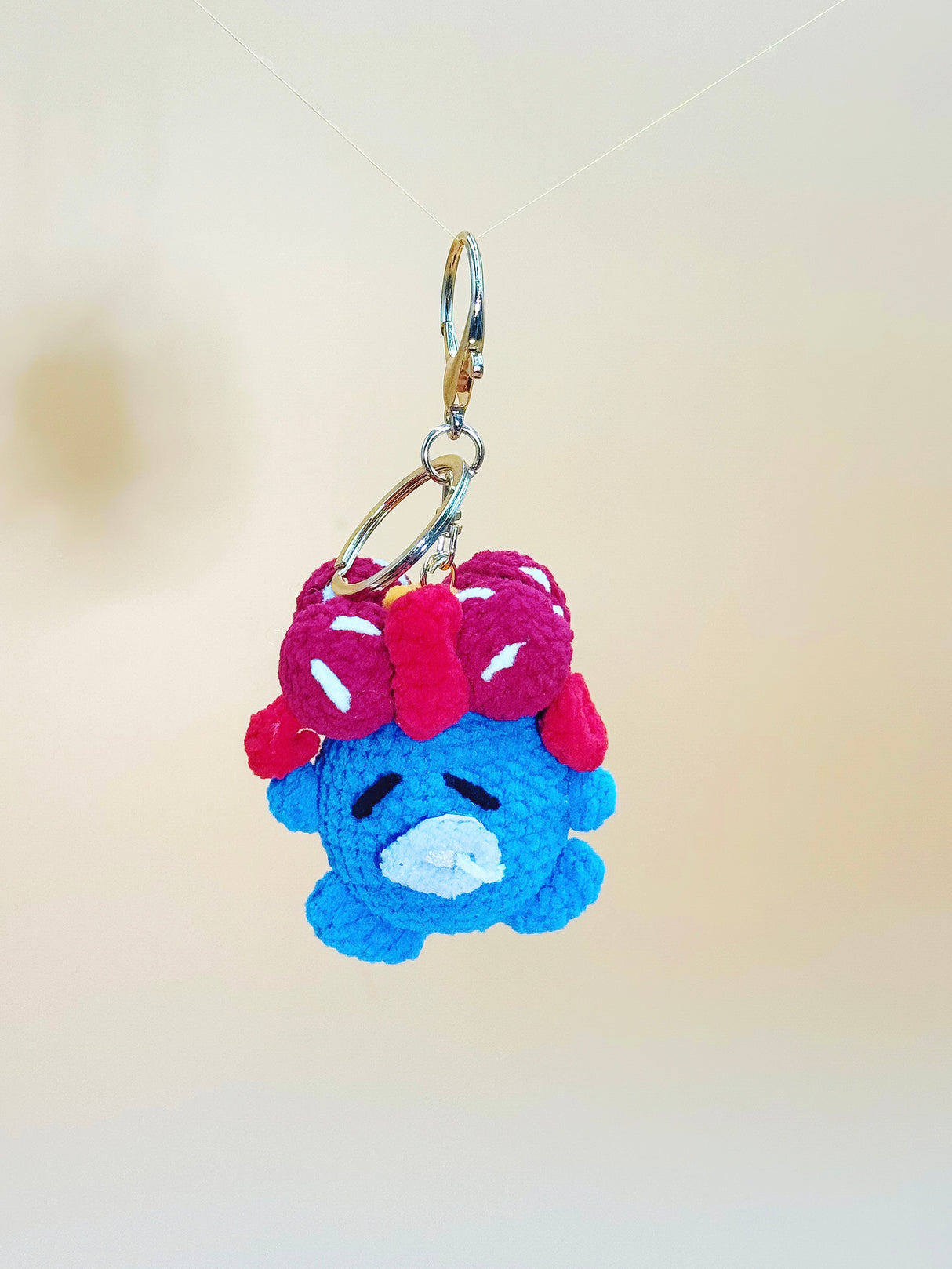 Smelly Flower Keychain