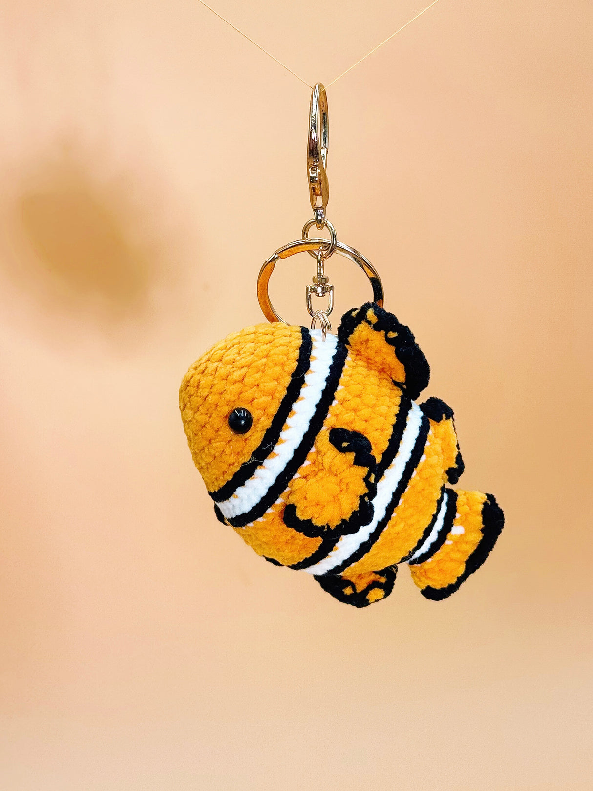 Domo the fish Keychain