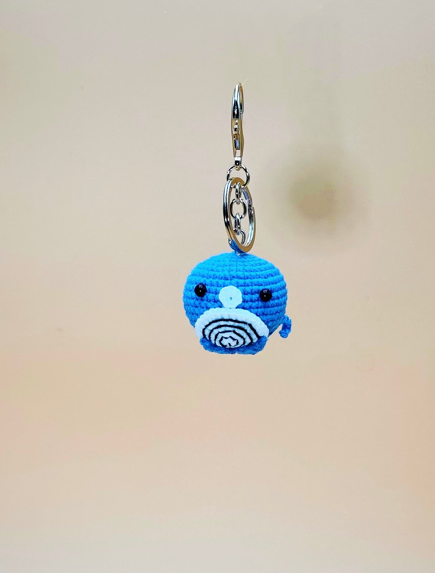 Blue Wag Monster Keychain