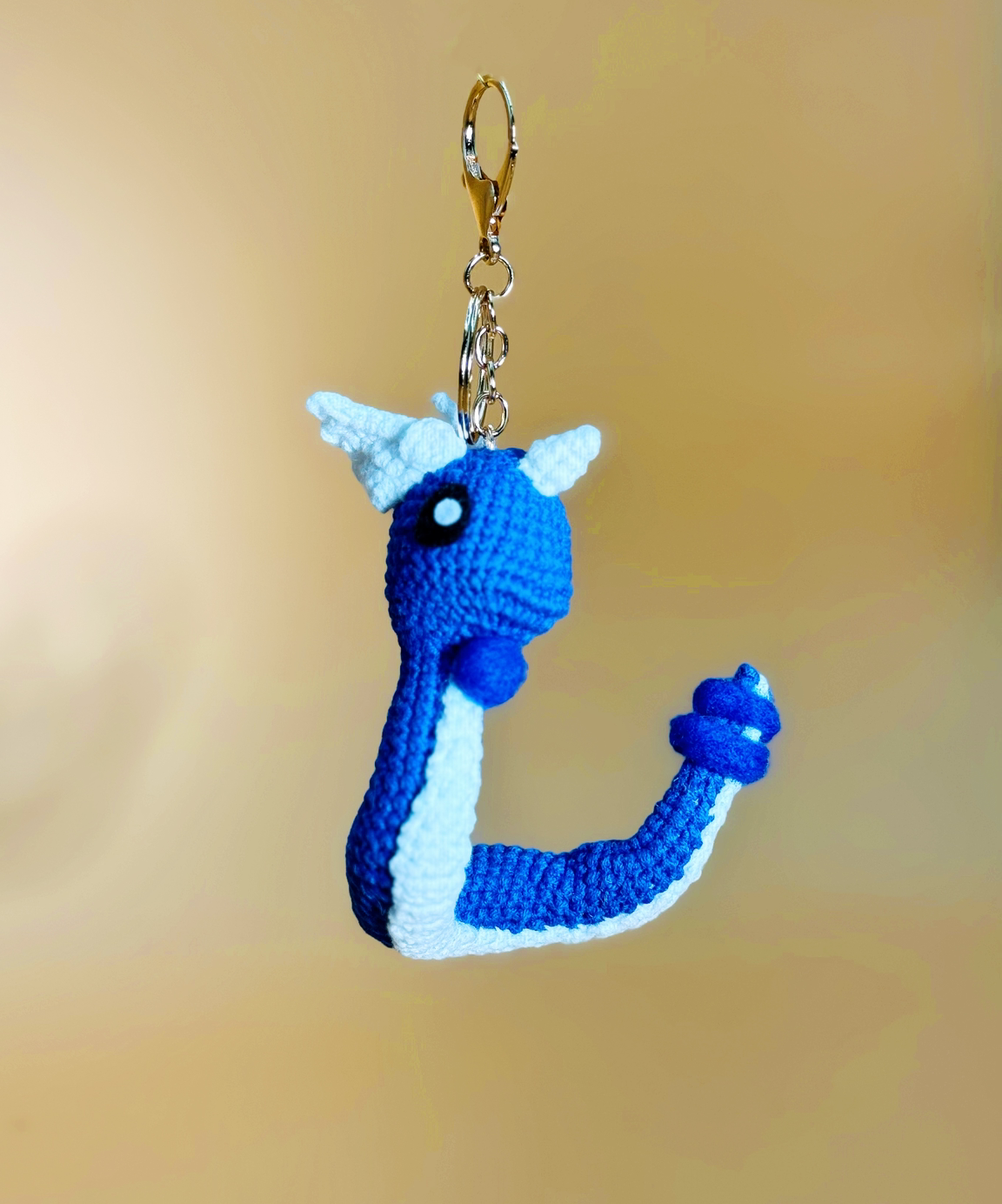 Dragon Tail Monster Keychain
