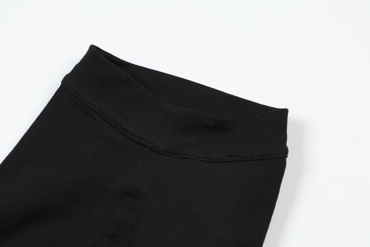 VIENNA - PURE COTTON VEST (BLACK)