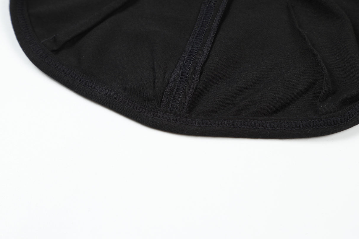 VIENNA - PURE COTTON VEST (BLACK)