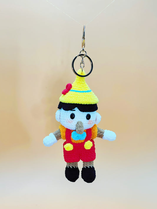 Pinocchio Keychain