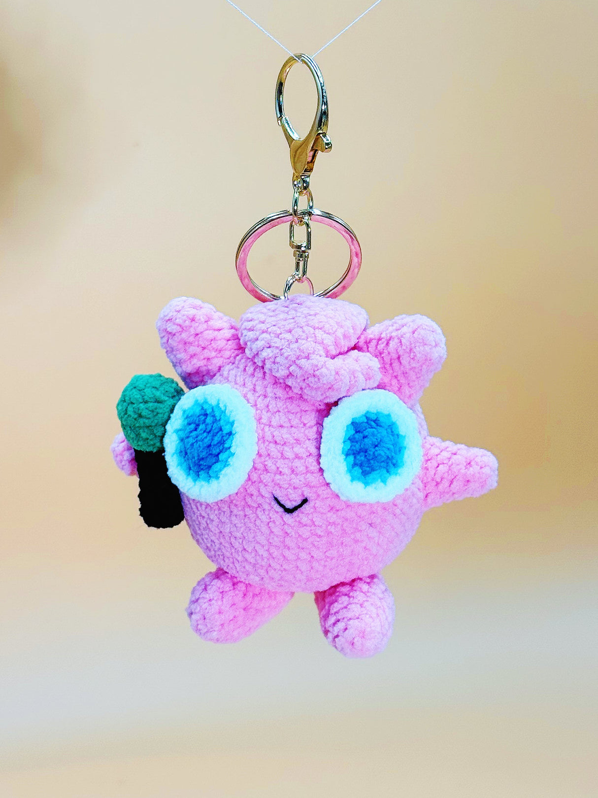 Singer Monster Keychain