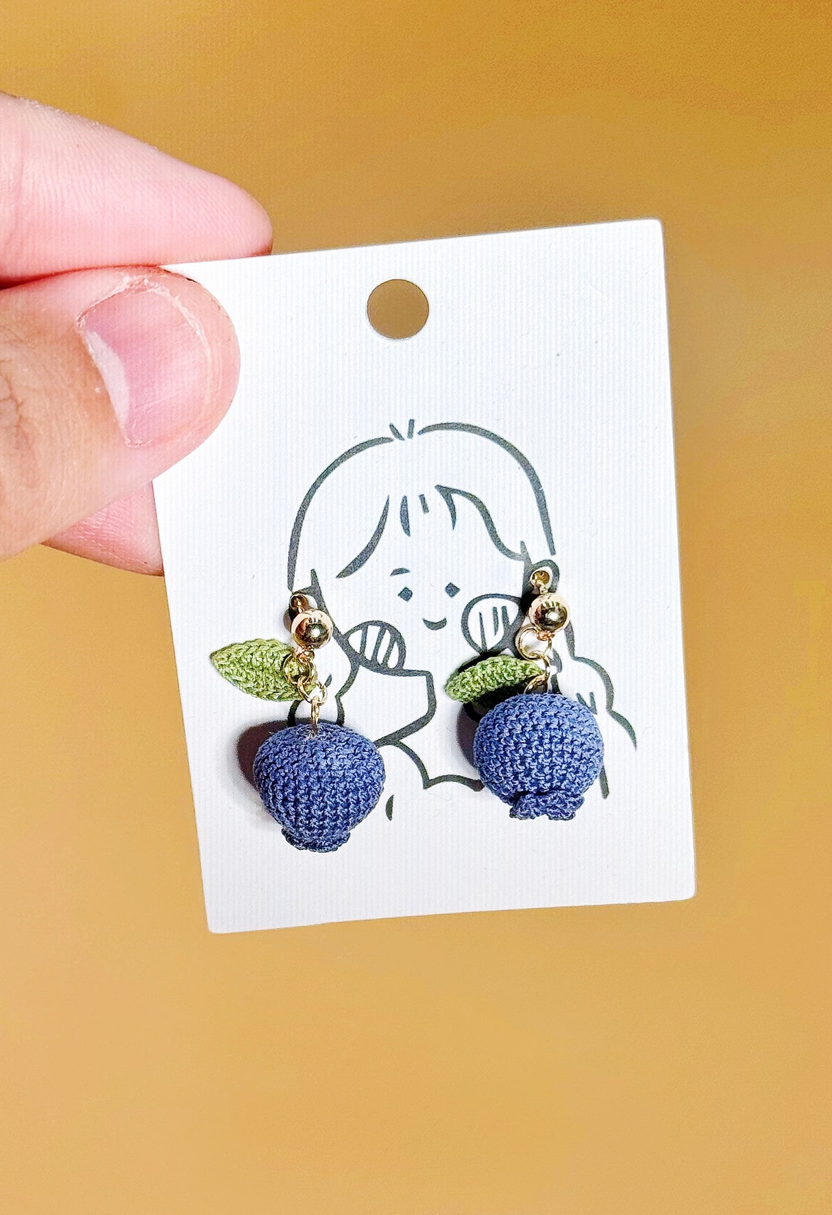 Blueberry Earrings