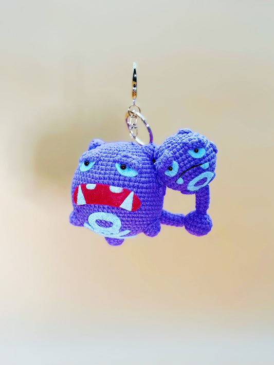 Weezing Keychain