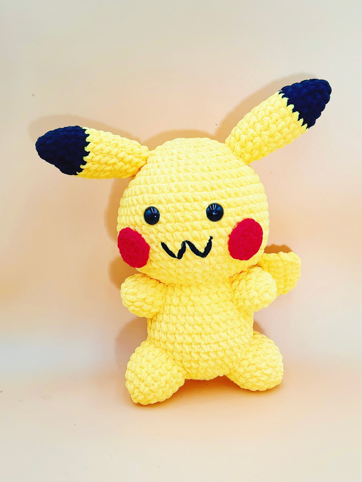 Pika Monster Plushie (Jumbo)