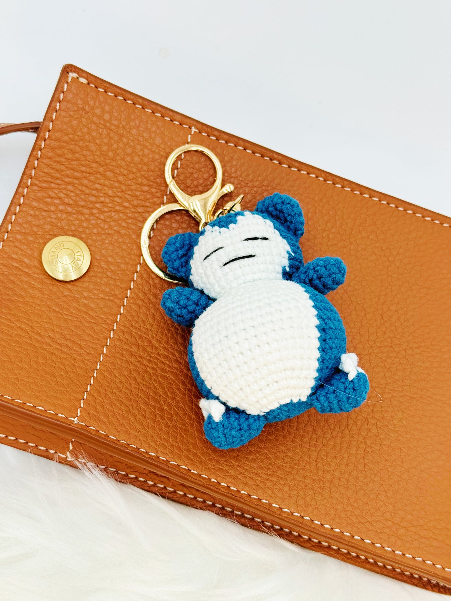 Snorlax Keychain