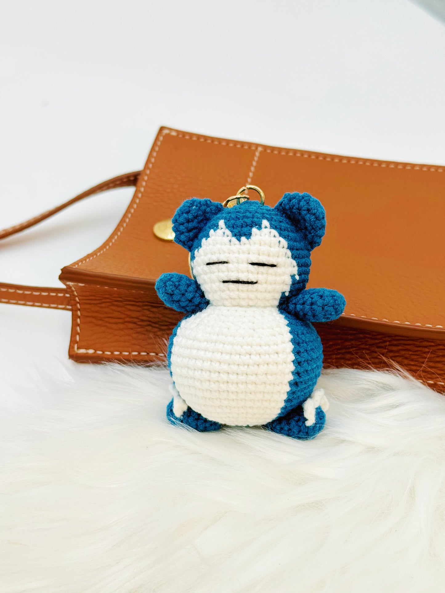 Snorlax Keychain