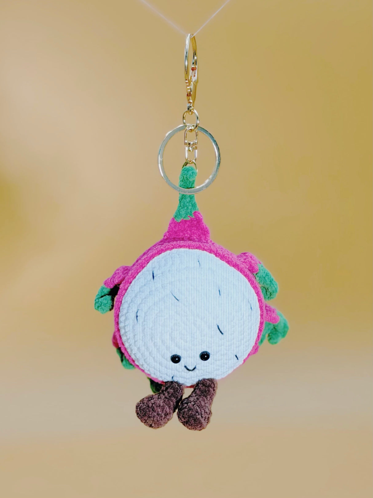 Dragonfruit Keychain