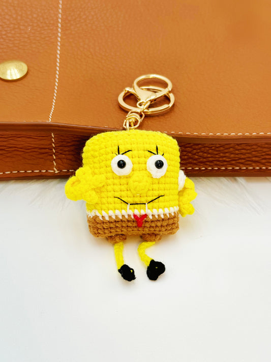 Sponge Swag: Crochet Keychain