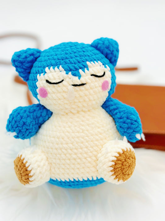 Snorlax Crochet Figure