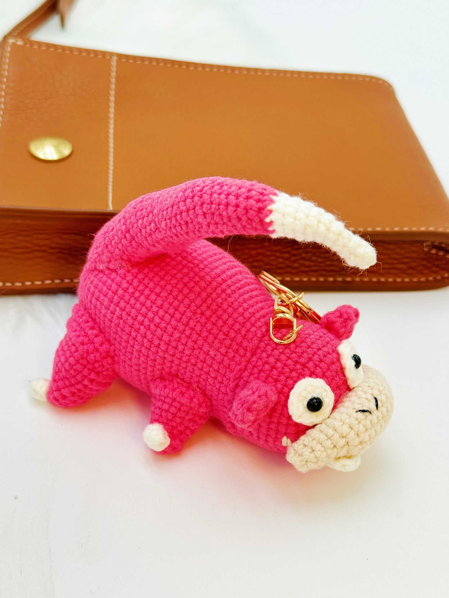 Slowpoke Keychain