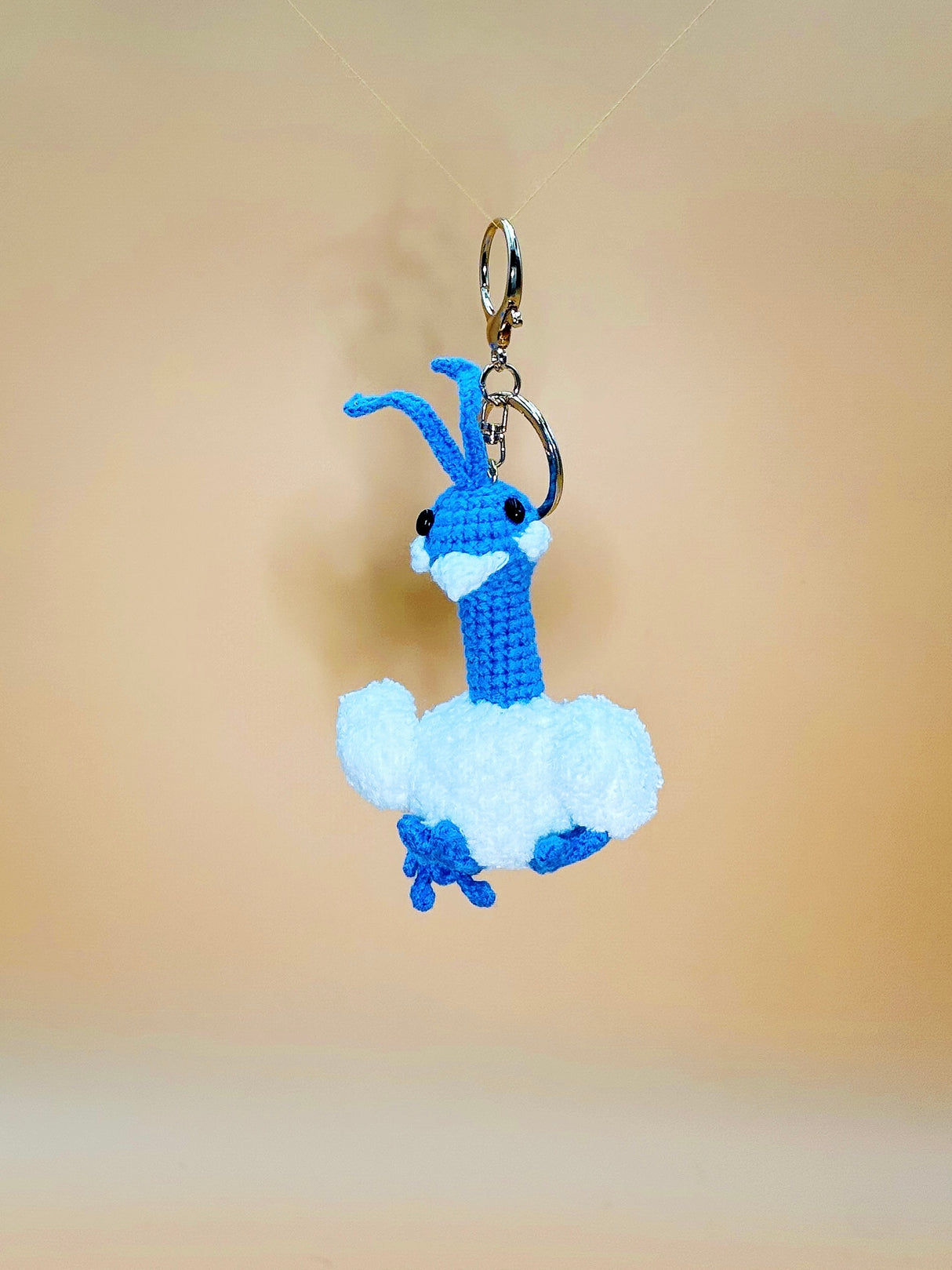 Bird Dragon Monster Keychain