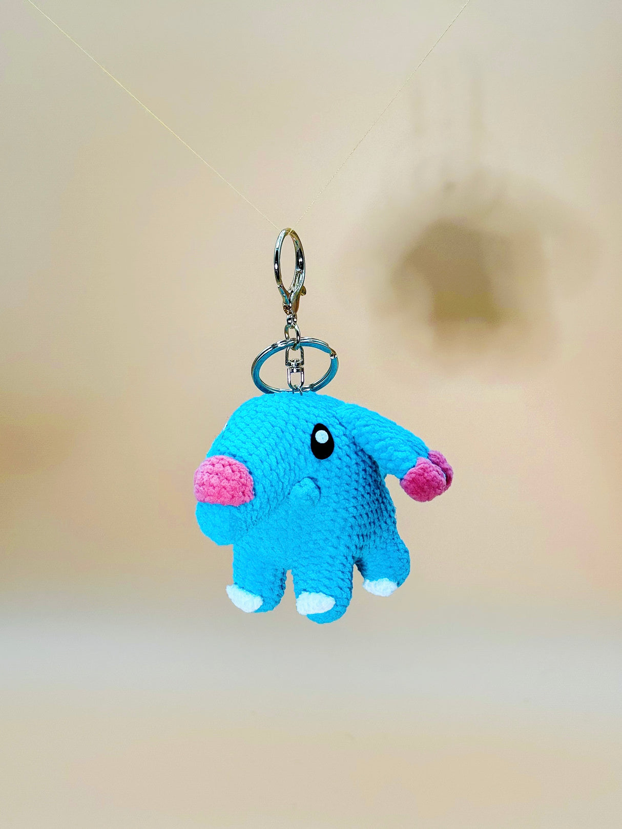 Elephant Monster Keychain