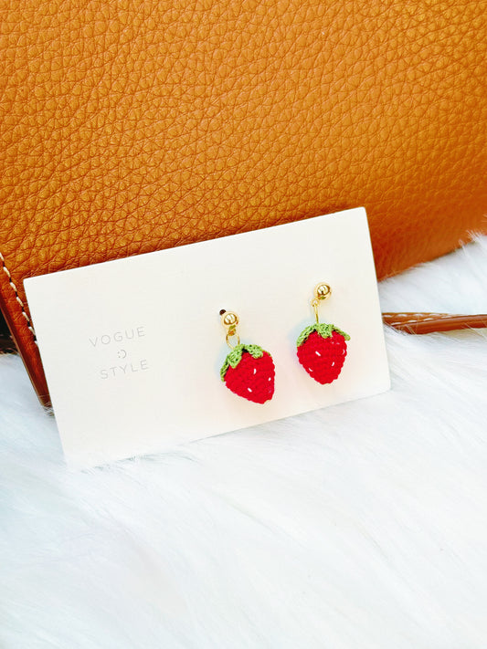 Strawberry Earrings