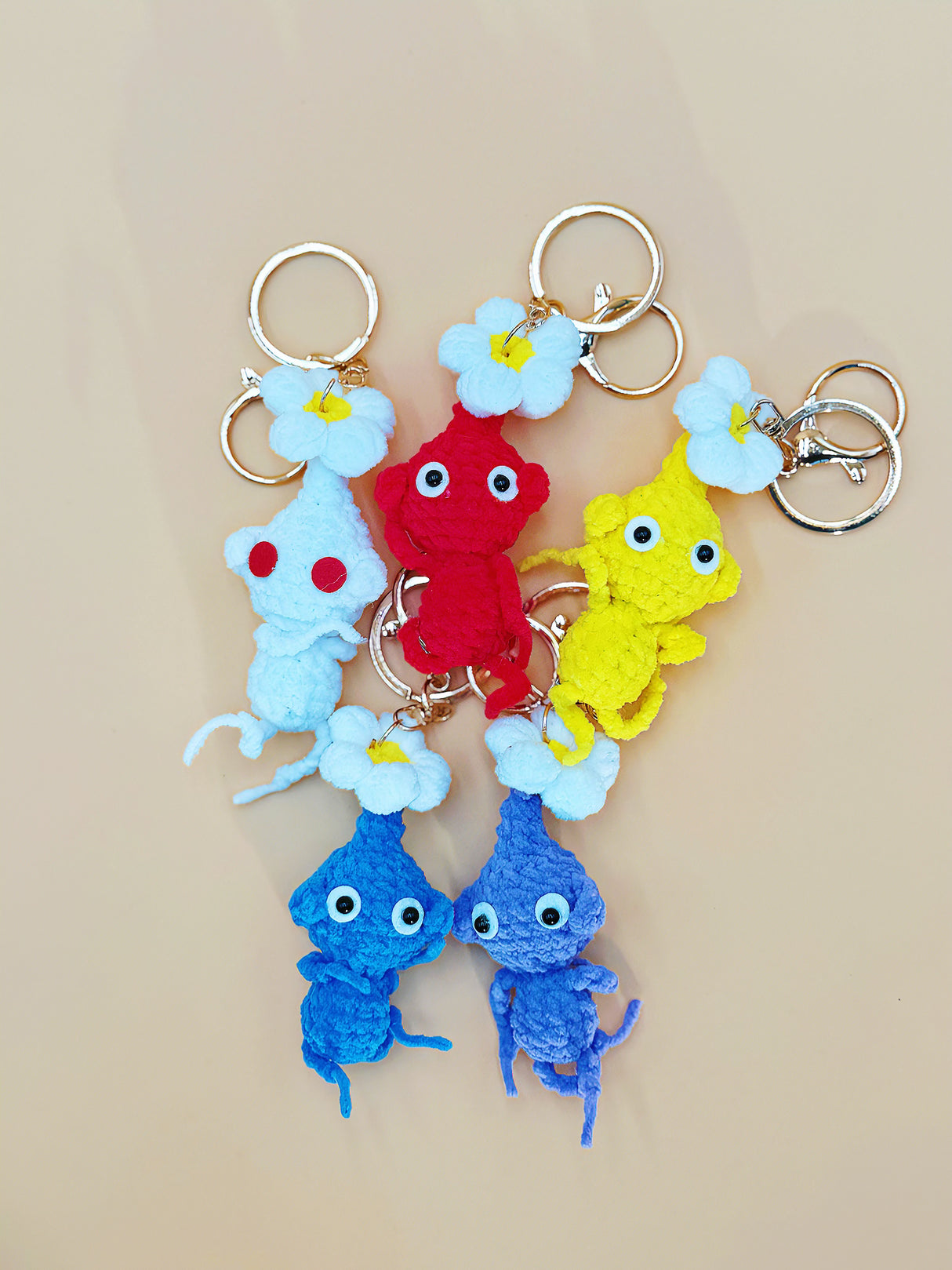 Mini Pikmin Keychain