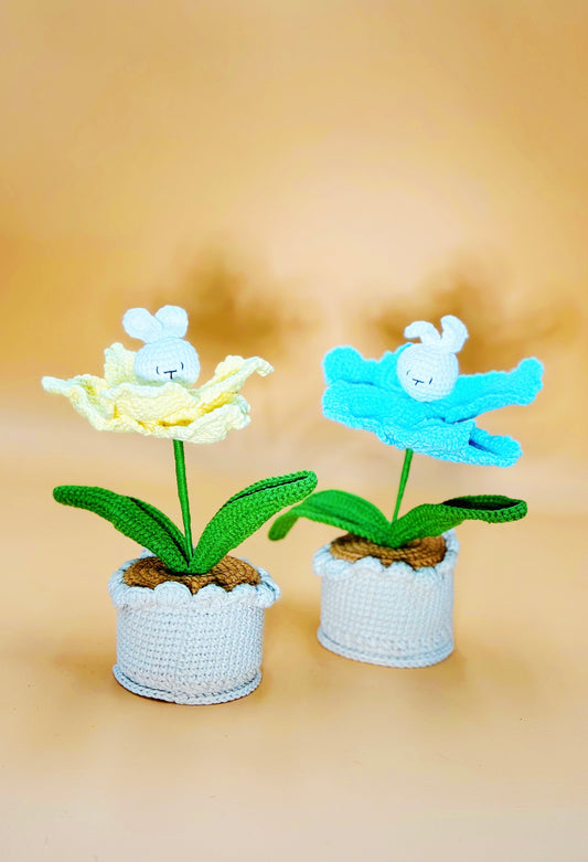 Bunny Flower Pot